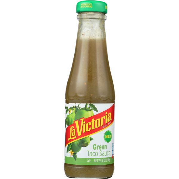 LA VICTORIA: Sauce Taco Green Mild, 8 oz