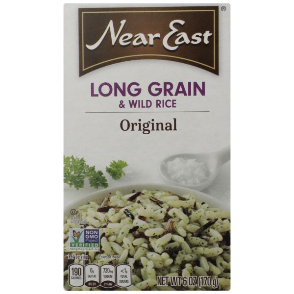 NEAR EAST: Long Grain and Wild Rice Mix Original, 6 Oz