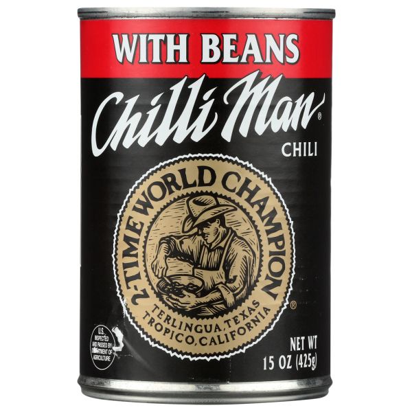 CHILLI MAN: Chili W Bean, 15 oz