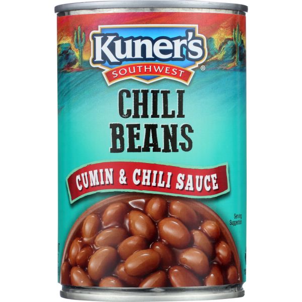 KUNERS: Southwest Chili Beans With Cumin and Chili Sauce, 15 oz