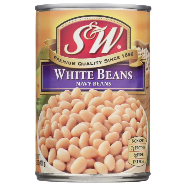 S & W: Bean White Sml, 15 oz