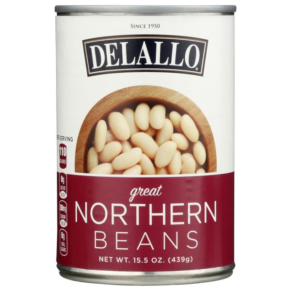 DELALLO: Great Northern Beans, 15.5 oz