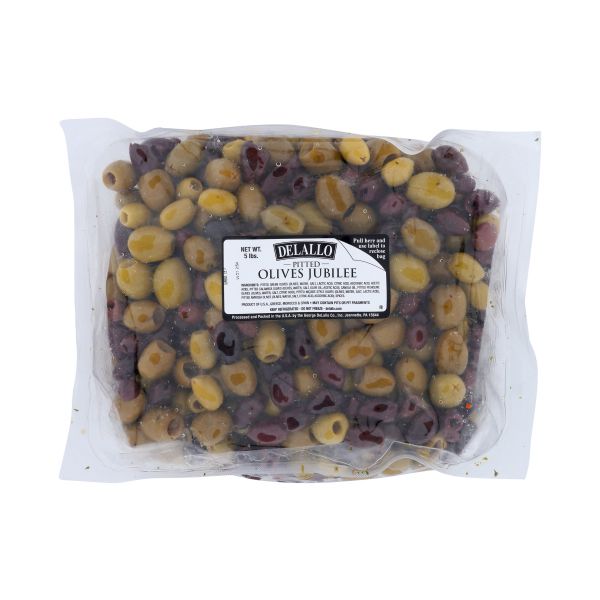 DELALLO: Pitted Olives Jubilee, 5 lb
