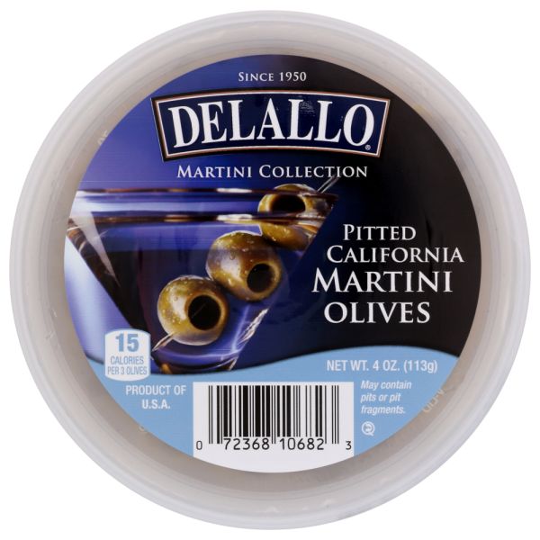 DELALLO: Olive Ptd Martini, 4 oz