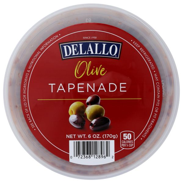 DELALLO: Olive Tapenade Dip, 6 oz