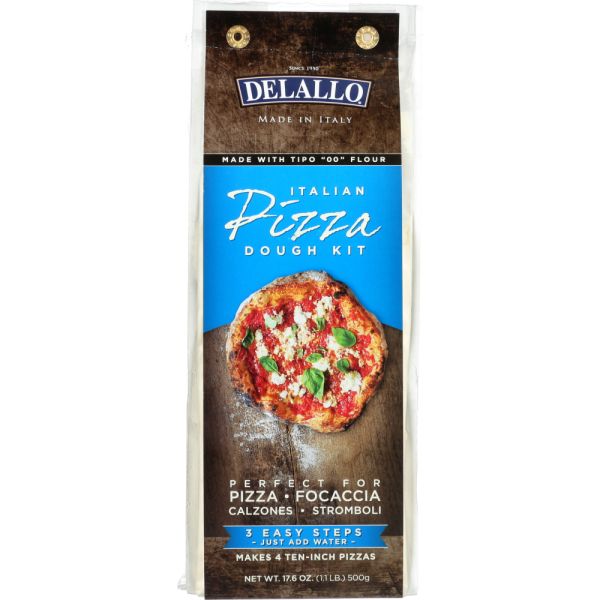DELALLO: Pizza Dough Kit, 17.6 oz