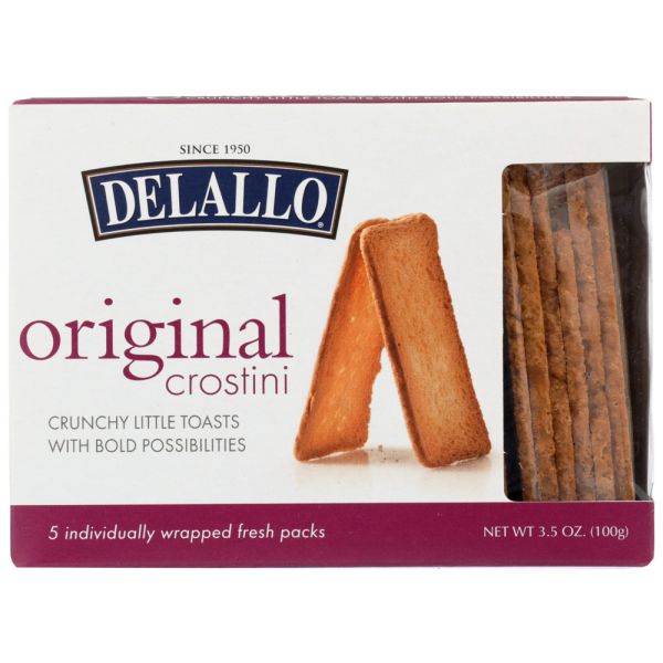 DELALLO: Crostini Toast, 3.5 oz