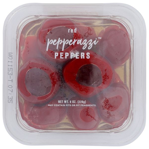 DELALLO: Red Pepperazzi Peppers, 8 oz