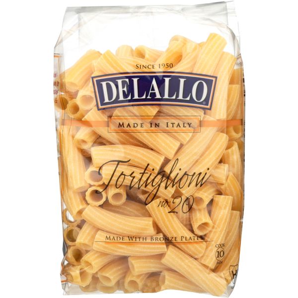 DELALLO: Tortiglioni Pasta Bag, 16 oz