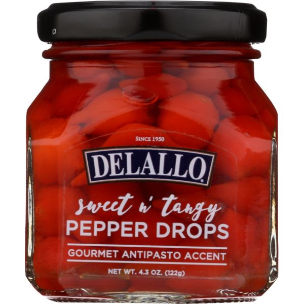 DELALLO: Sweet and Tangy Pepper Drops, 4.3 oz