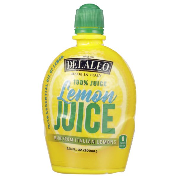 DELALLO: Juice Lemon Plus, 6.75 oz