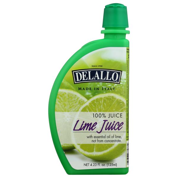 DELALLO: Lime Slice Juice, 4.23 fo