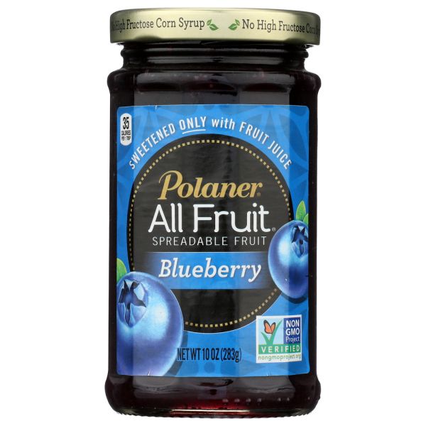 POLANER: Fruit Sprd Bluebry, 10 oz