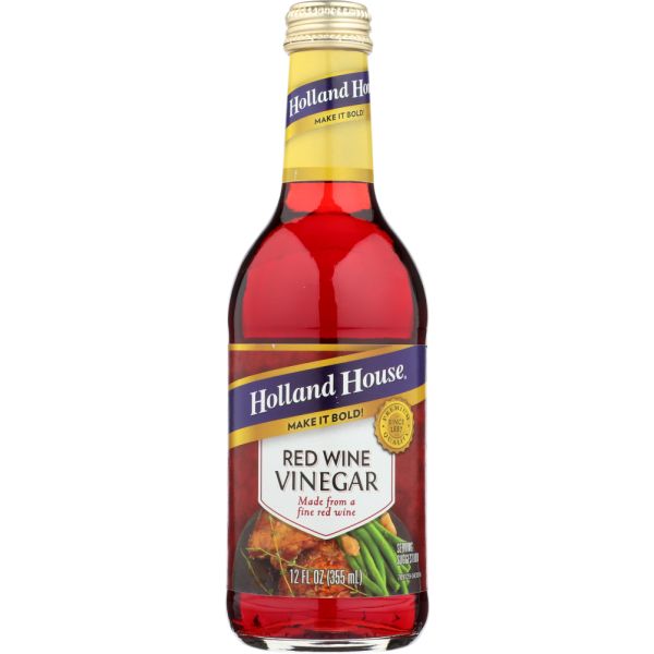 HOLLAND HOUSE: Vinegar Wine Red, 12 oz