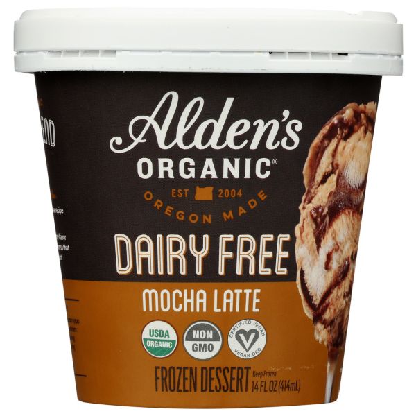 ALDENS ORGANIC: Dairy Free Mocha Latte, 14 oz