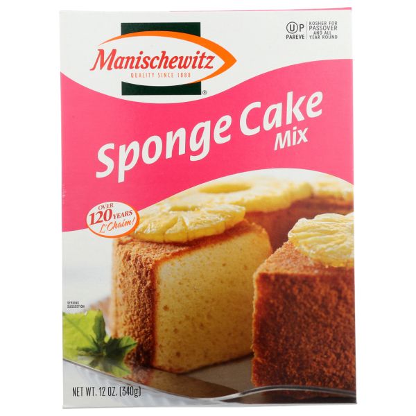 MANISCHEWITZ: Sponge Cake Mix, 12 oz