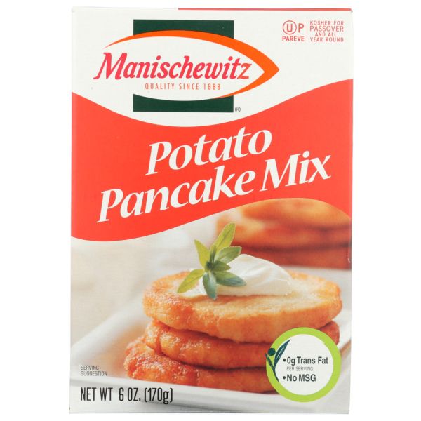 MANISCHEWITZ: Potato Pancake Mix, 6 Oz
