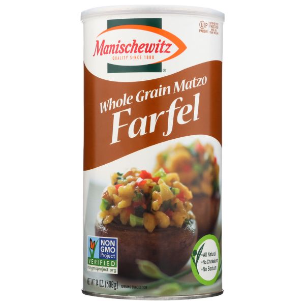 MANISCHEWITZ: Whole Grain Matzo Farfel, 14 oz