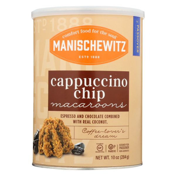 MANISCHEWITZ: Cappuccino Chip Macaroons, 10 oz