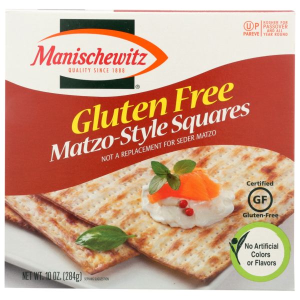 MANISCHEWITZ: Gluten Free Matzo Style Squares, 10 oz