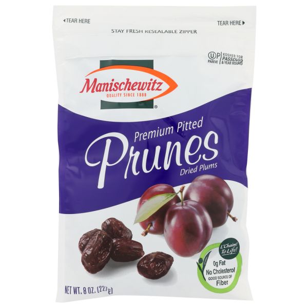 MANISCHEWITZ: Fruit Drd Pitted Prunes, 8 oz