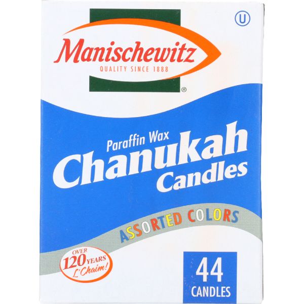 MANISCHEWITZ: Candle Chanukah, 44 pc
