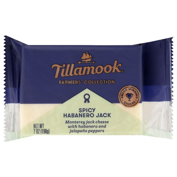 TILLAMOOK: Spicy Habanero Jack, 7 oz