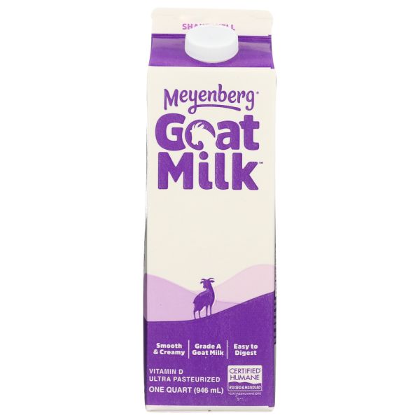 MEYENBERG: Ultra Pasteurized Whole Goat Milk, 32 oz