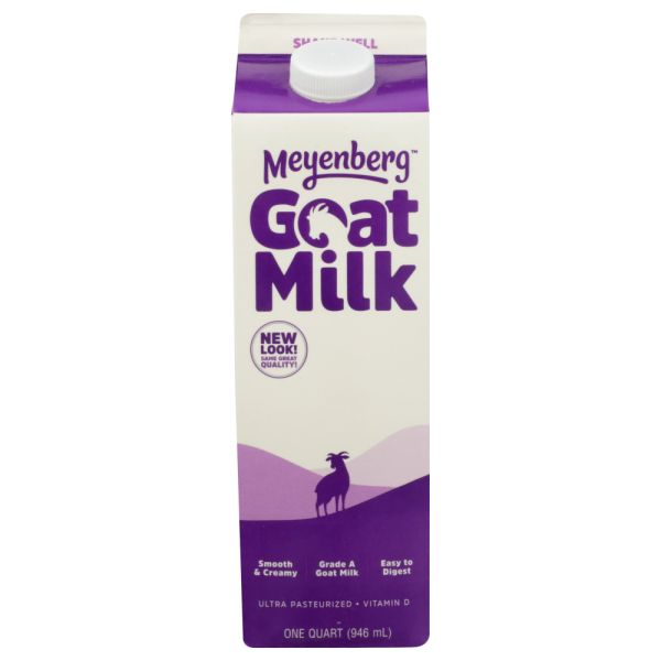 MEYENBERG: Ultra Pasteurized Whole Goat Milk, 32 oz