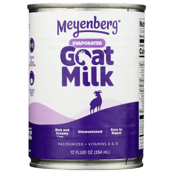 MEYENBERG: Evaporated Goat Milk, 12 oz