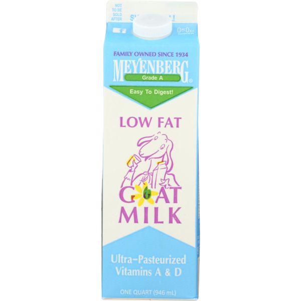 MEYENBERG: Low Fat Goat Milk, 32 oz