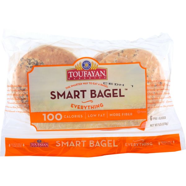 TOUFAYAN: Smart Bagel Everything, 9.5 oz