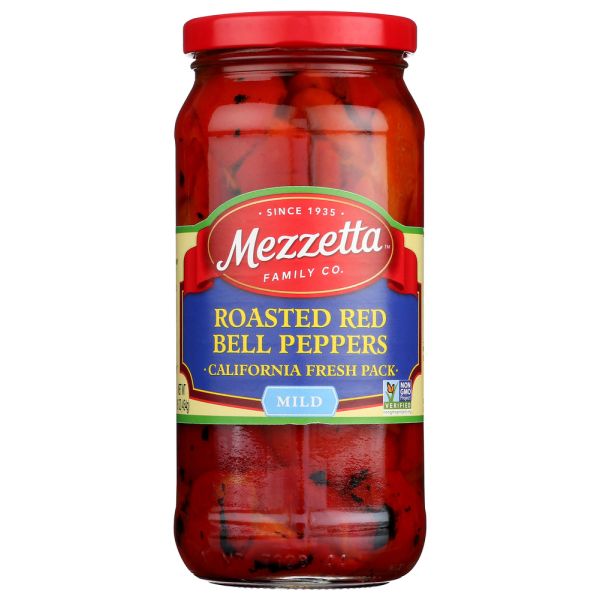 MEZZETTA: Roasted Red Bell Peppers, 16 oz