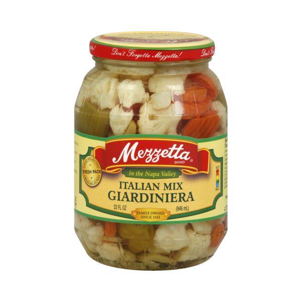 MEZZETTA: Italian Mix Giardiniera, 32 oz
