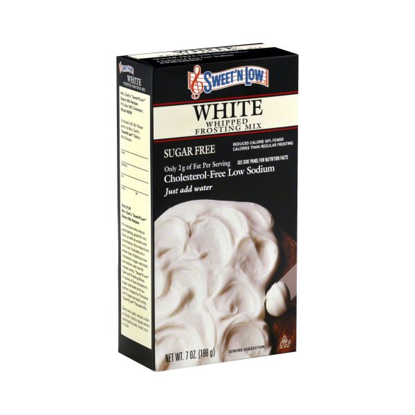SWEET N LOW: White Whip Frosting Mix, 7 oz