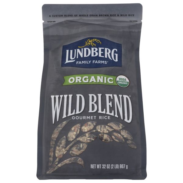 LUNDBERG: Organic Wild Blend Rice, 2 lb