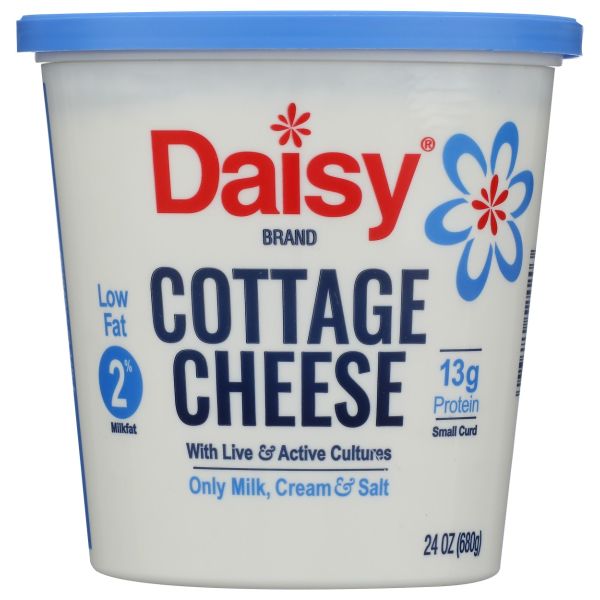 DAISY: Daisy 2% Low Fat Cottage Cheese, 24 oz