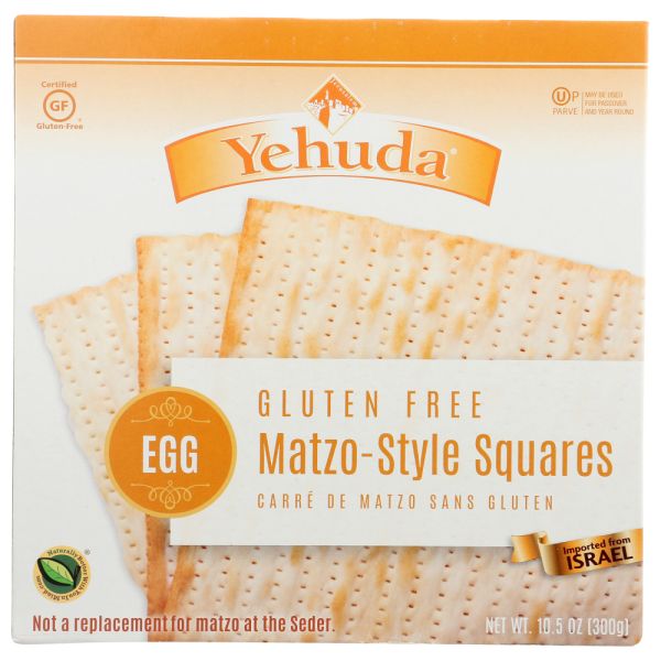YEHUDA: Egg Matzo Style Squares, 10.5 oz