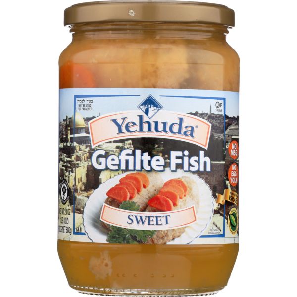 YEHUDA: Gefilte Fish Sweet, 24 oz