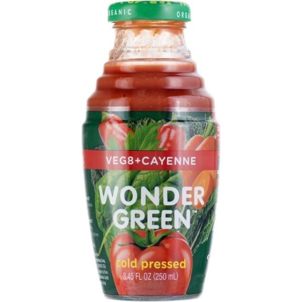 WONDER JUICE:  Wonder Green Veg8 Plus Cayenne Juice, 8.45 fo
