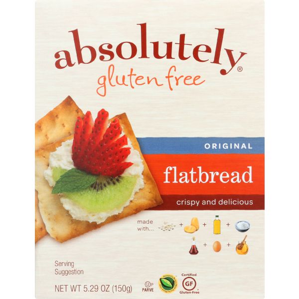 ABSOLUTELY GLUTEN FREE: Flatbread Gluten Free Original, 5.29 oz
