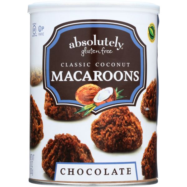 ABSOLUTELY GLUTEN FREE: Macaroon Coconut With Chocolate, 10 oz