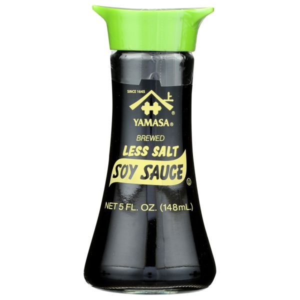 YAMASA: Sauce Soy Less Salt, 4.8 oz