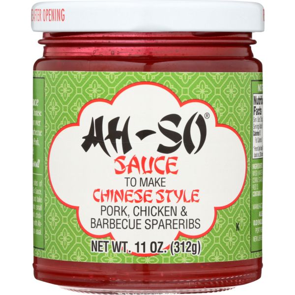 AH SO: Chinese Style Sauce Pork Chicken & Barbecue Spareribs, 11 oz