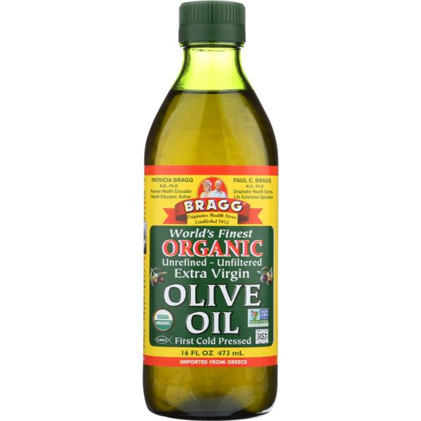 BRAGG: Organic Extra Virgin Olive Oil, 16 oz
