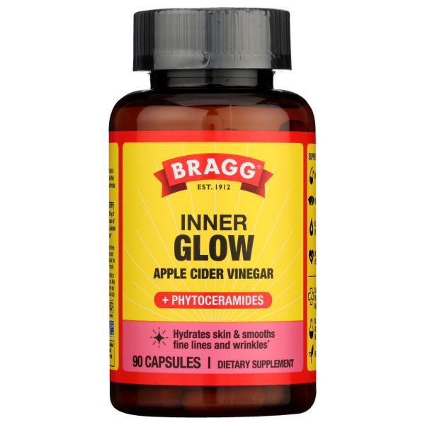 BRAGG: Inner Glow Acv Supplement, 90 cp
