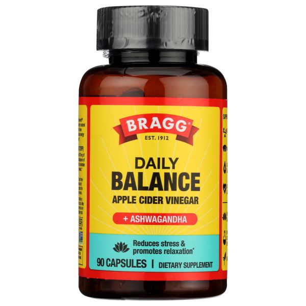 BRAGG: Daily Balance Acv Supplement, 90 cp
