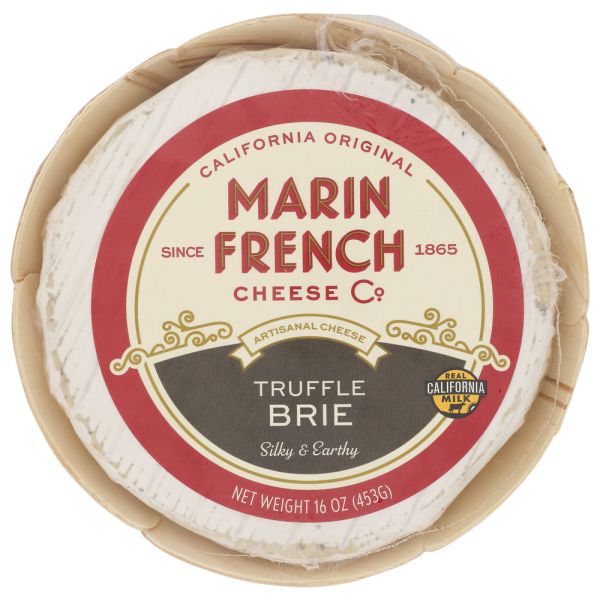 MARIN FRENCH: Brie Triple Creme Truffle, 1 lb