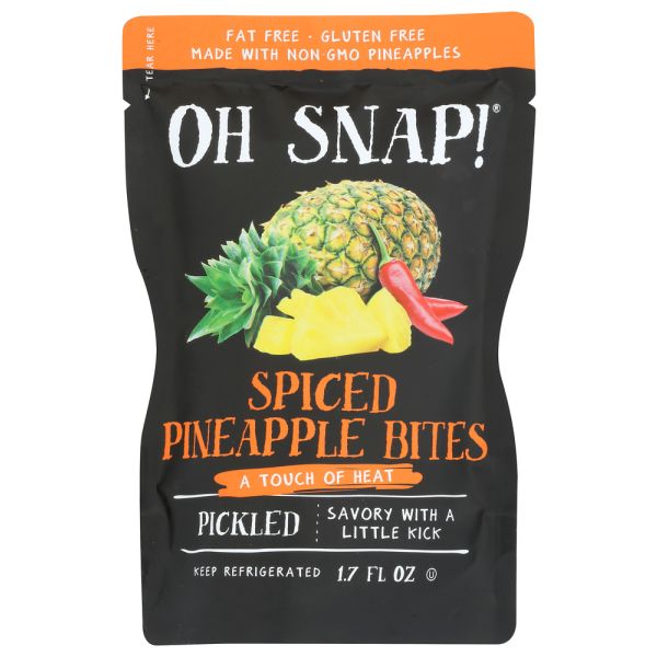OH SNAP: Pickled Spiced Pineapple Bites, 1.7 fo