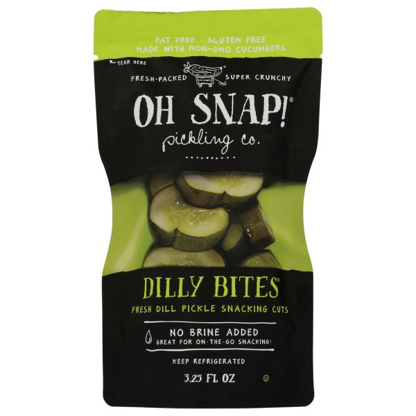 OH SNAP: Dilly Bites Fresh Dill Pickle, 3.5 oz